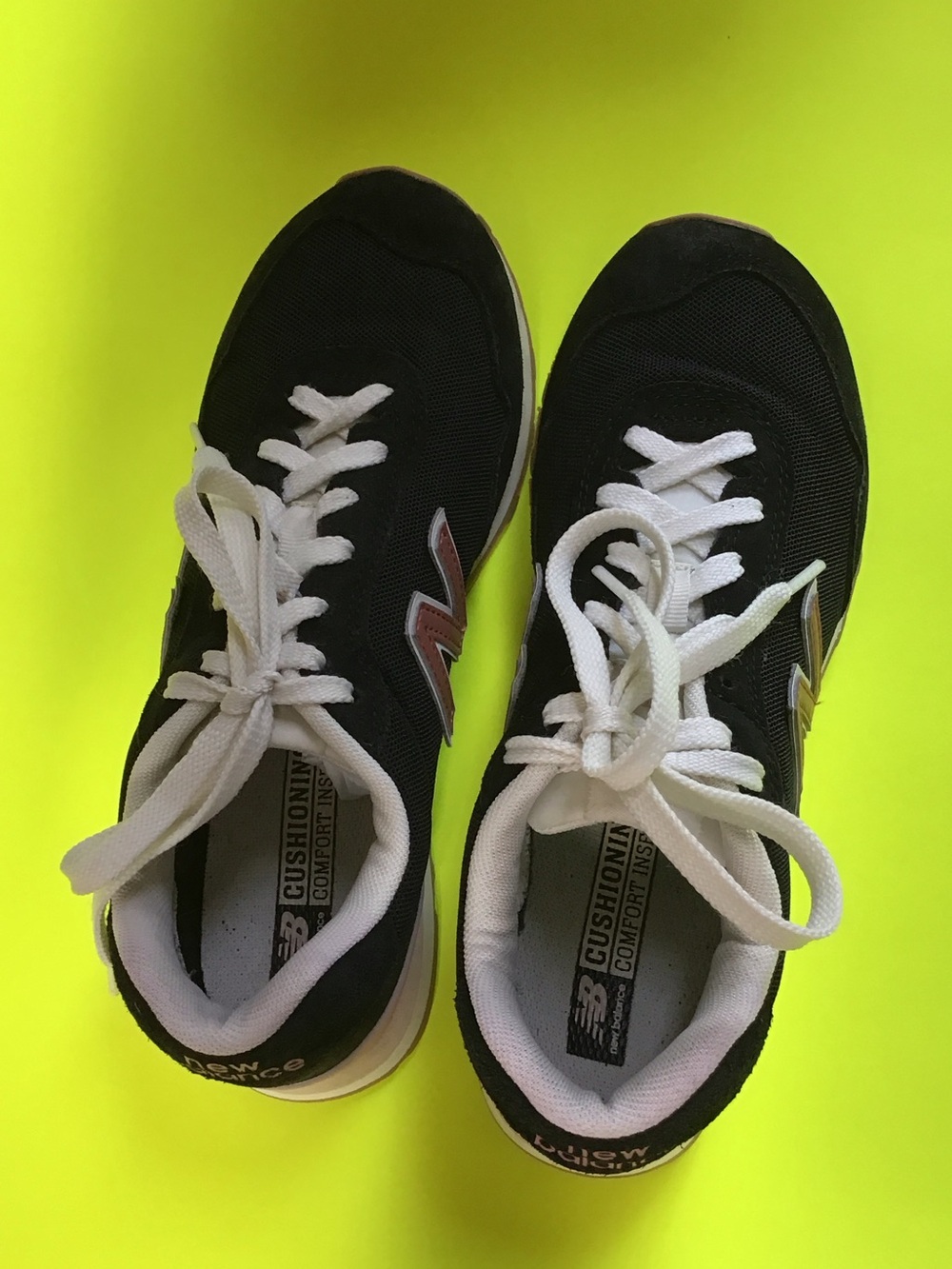 New Balance Black and White Women's Sneakers